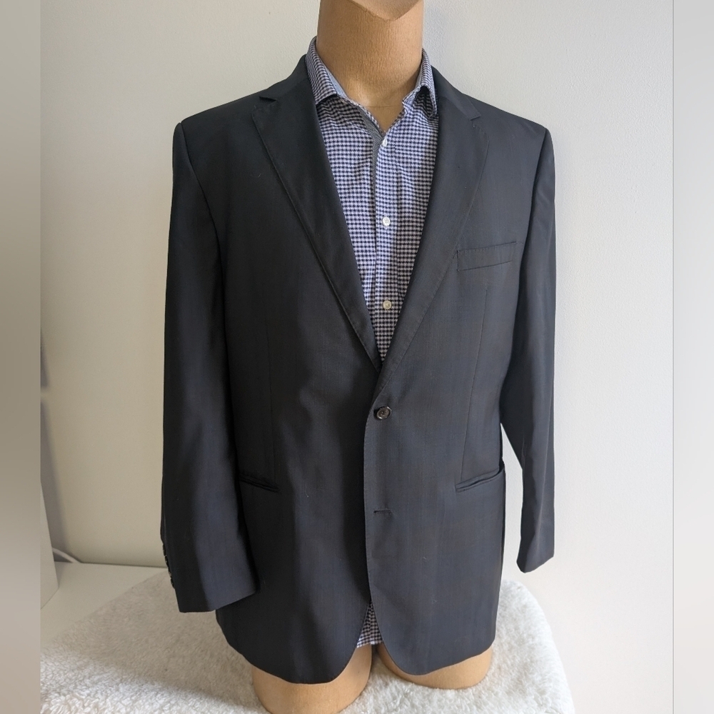 🇩🇪HUGO BOSS Dark Blue Sport Coat Classic Notched Lapel, The James/Sharp